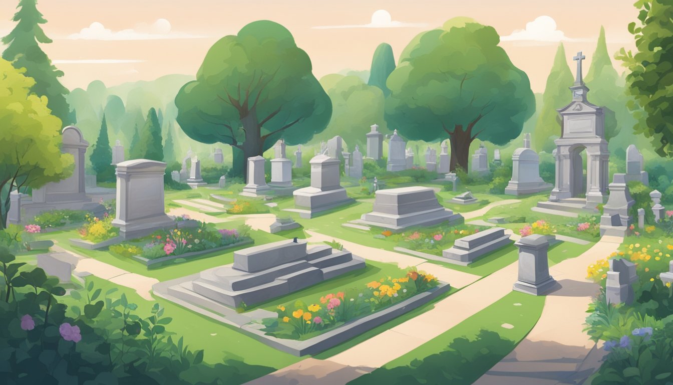 Enhancing Cemetery Visits with Natural Burial and Augmented Reality